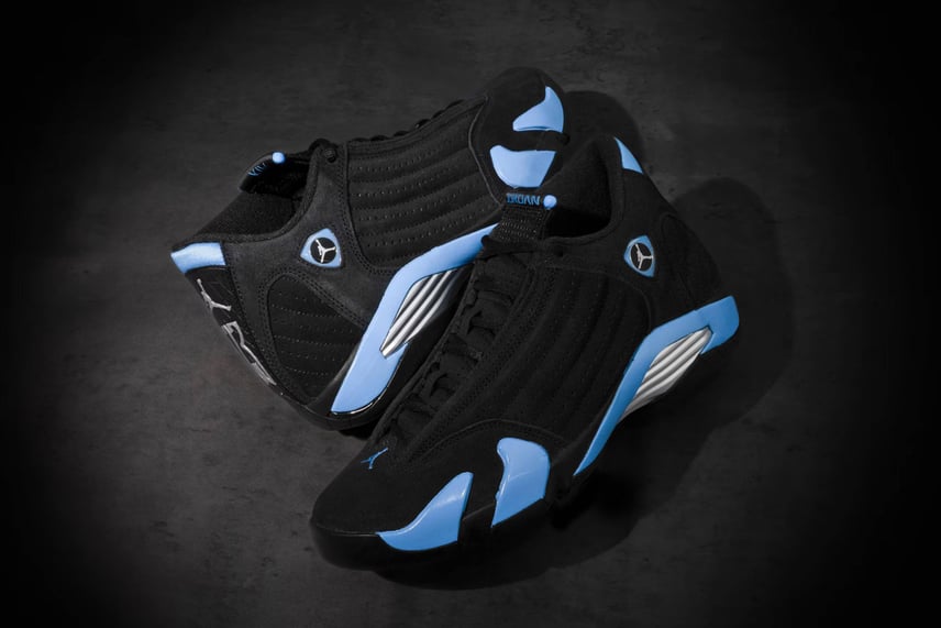3/21発売|Nike Air Jordan 14 "Black/University Blue"|抽選/販売/定価情報