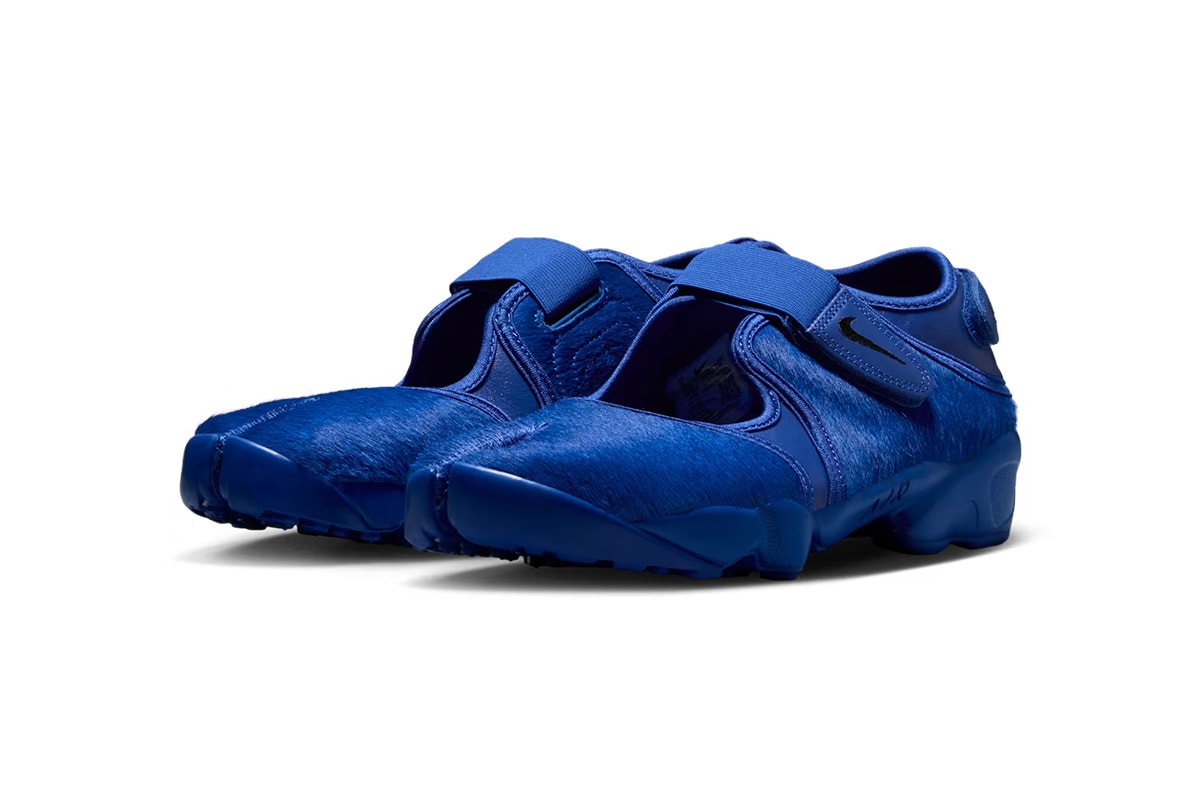 9/22発売｜Nike Women's Air Rift Pony Hair Pack "Old Royal"｜抽選/販売/定価情報
