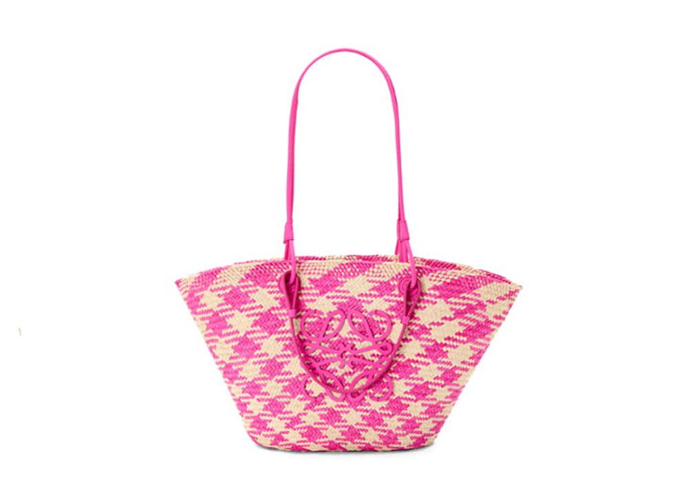 極美品✨ ロエベ バスケットバッグ かごバッグ ミディアム アナグラム 