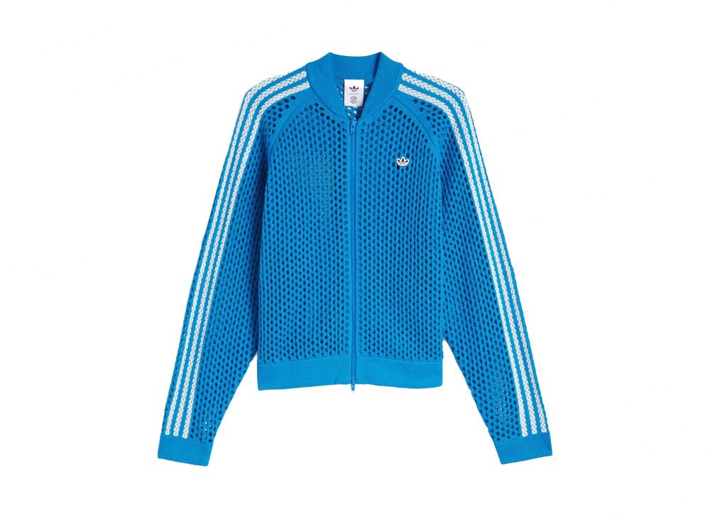 adidas CLOT クロシェ トラックトップ 新品未使用 M ブルー adidas CLOT クロシェ トラックトップ 新品未使用 M ブルー