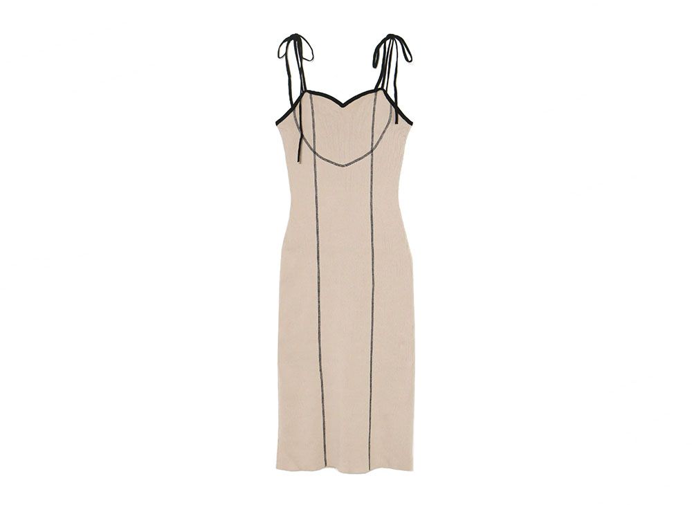 ANDMARY Heart Stitch Long Dress 
