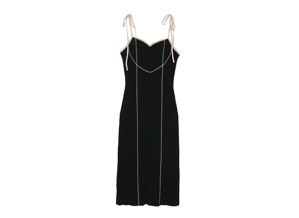 ANDMARY Heart Stitch Long Dress 