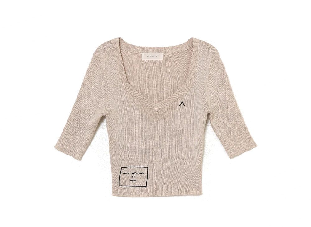 ANDMARY Jean Tulle Cardigan 