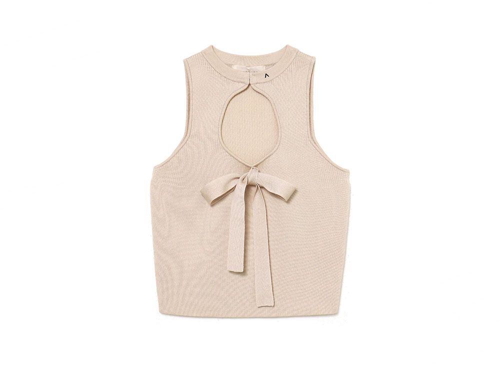 ANDMARY Alicia Ribbon Knit Tops 