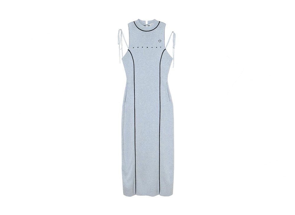 Mia ribbon dress｜ノースリーブ
