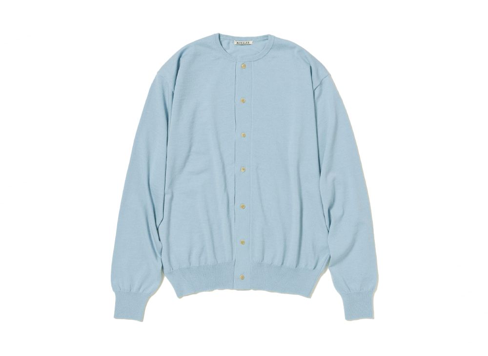 CASHMERE HARD TWIST KNIT CARDIGAN オーラリー HARD TWIST CASHMERE