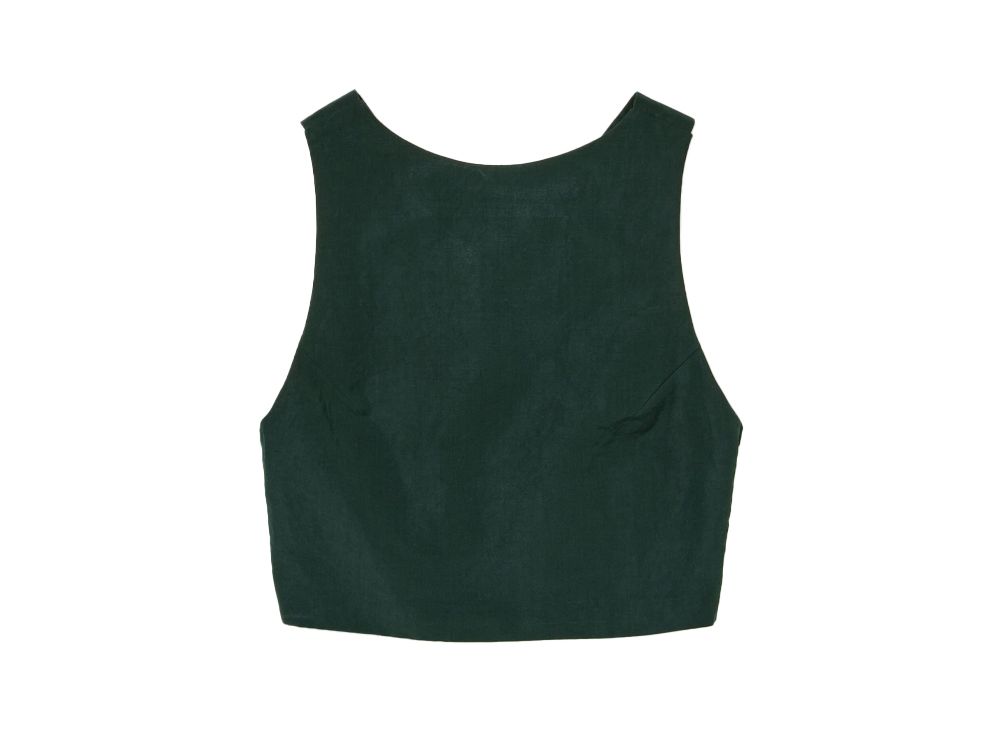 AURALEE High Density Finx Linen Weather Tank 