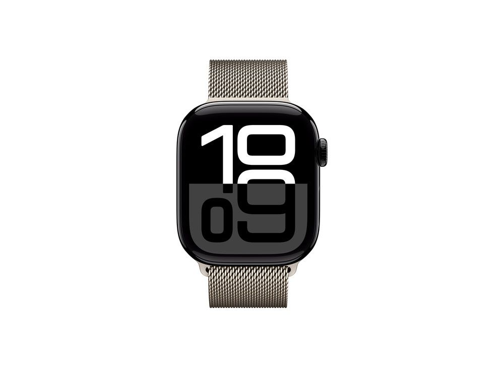 Apple Watch 10 46mm ナチュラルミラネーゼル（Apple Watch Series 10 