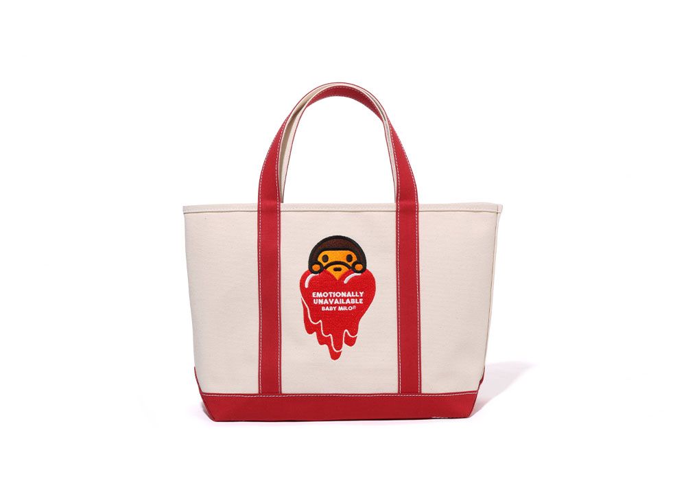 A BATHING  APE ベイビーマイロ トートバッグ ☆新品☆ マイロ サファリ 親子 トートバッグ a bathing ape