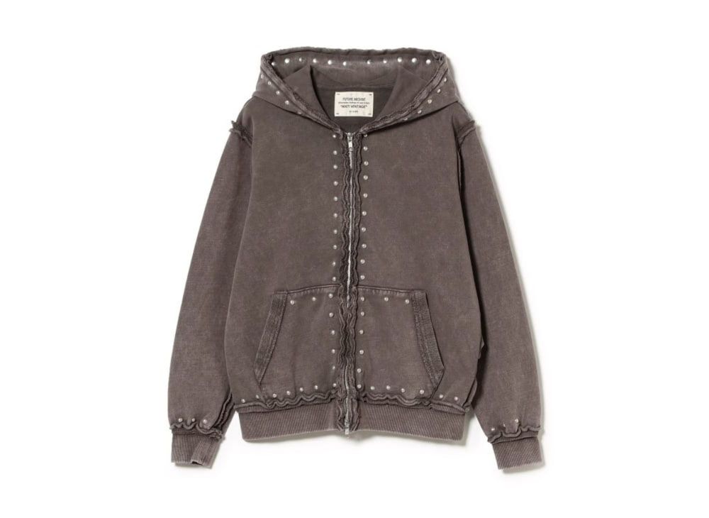 トップス BEAMS FUTURE ARCHIVE / FADE STUDS HOODY BEAMS FUTURE ARCHIVE BEAMS FADE STUDS HOODY (Tops, Hoodies