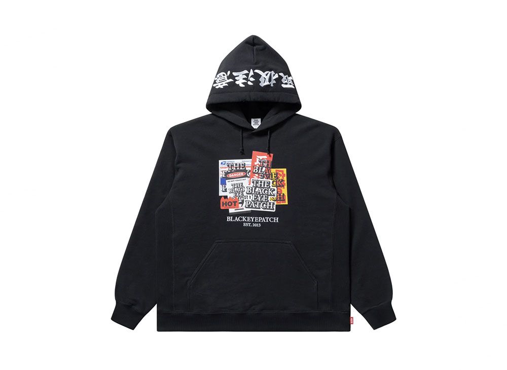 ブラックアイパッチ パーカー Mサイズ ブラックアイパッチ OG label パーカー Mサイズ - メルカリ