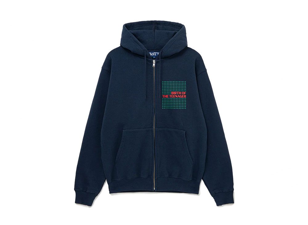 BoTT Embassy Zip Hoodie Mサイズネイビー