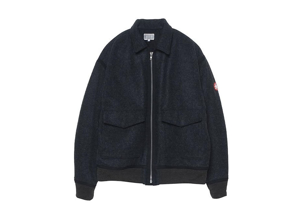 ジャケット・アウター CE CAVEMPT melton zip jacket CE CAVEMPT melton zip jacket