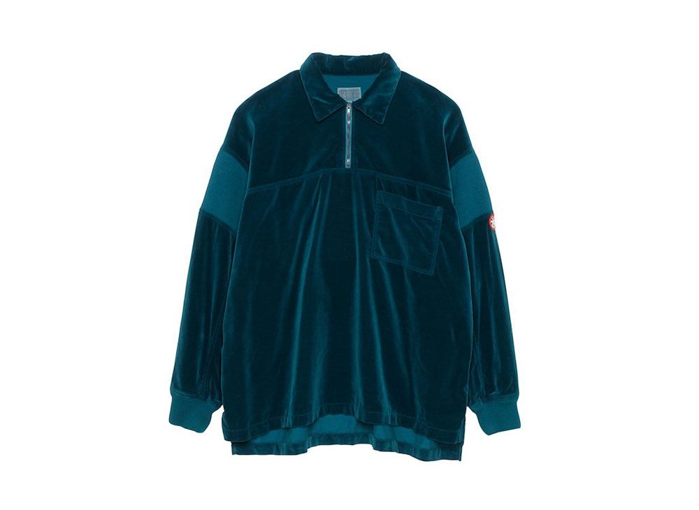Cav Empt (C.E) VELVET PULLOVER SHIRT 