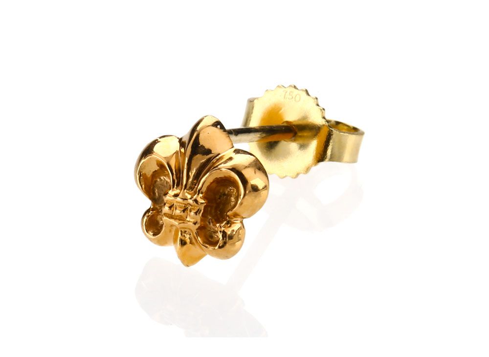 Chrome Hearts BS/FLRフレアスタッドピアス 22kコーティング Chrome Hearts BS/FLRフレアスタッドピアス 22kコーティング