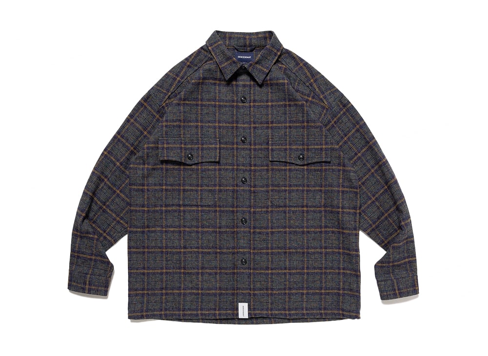 DESCENDANT Vanning Plaid LS Shirt 