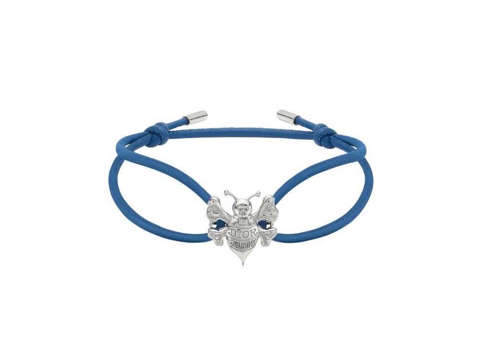 Dior ディオール STUSSY ステューシー コード ブレスレット ブラック