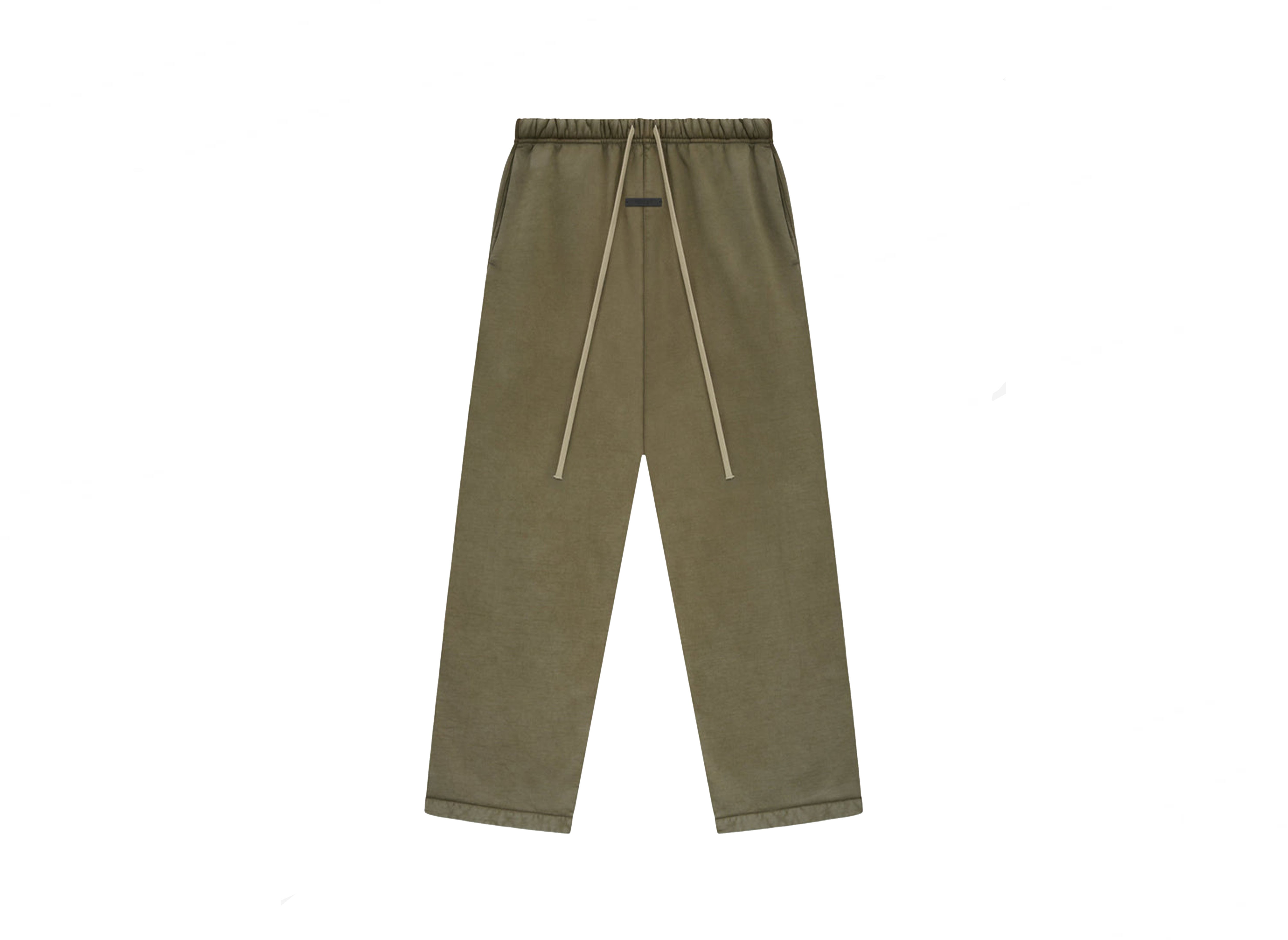 FEAR OF GOD Essentials Heavy Fleece Relaxed Sweatpant "Military" SNKRDUNK