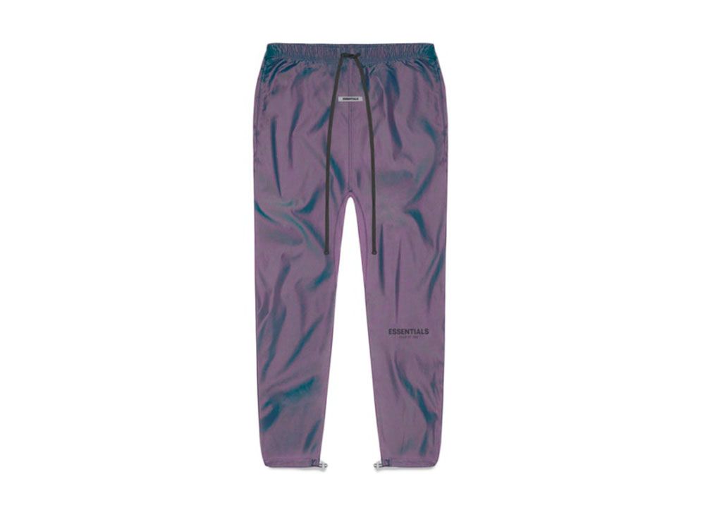 Fear of god essentials track pants iridescent Clearance