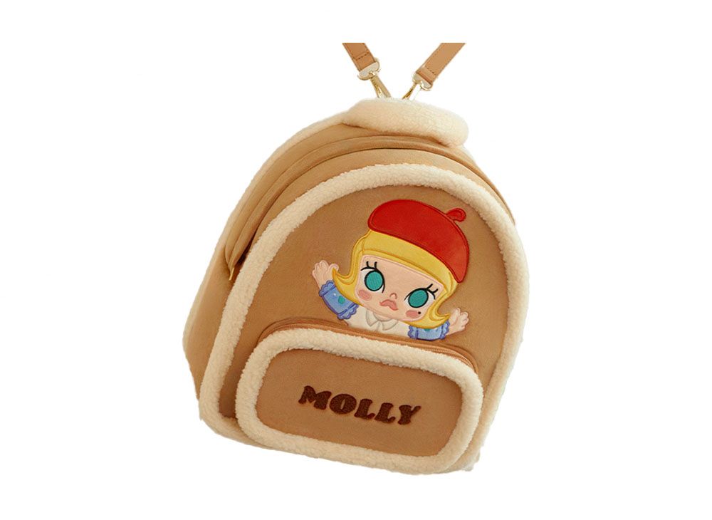 Classic Bag シリーズ MOLLY バックパック Classic Bag Series- MOLLY Suede Leather Backpack - POP MART
