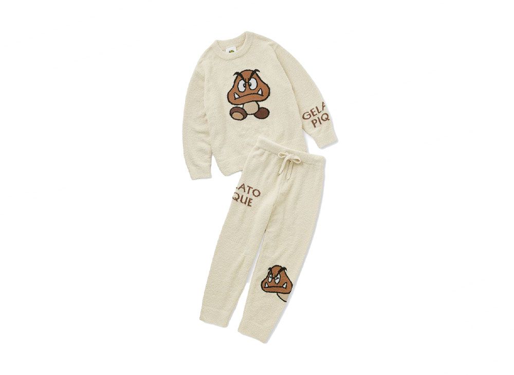 Pigiama Gelato Piqué Jigglypuff – Completo Donna Felpa E Pantaloni Lunghi, Nero Con Stampa Nintendo