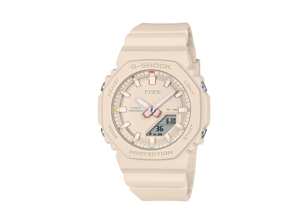 G-SHOCK GMA-P2100IT-4AJR ピンクベージュ ショップ G-SHOCK x ITZY