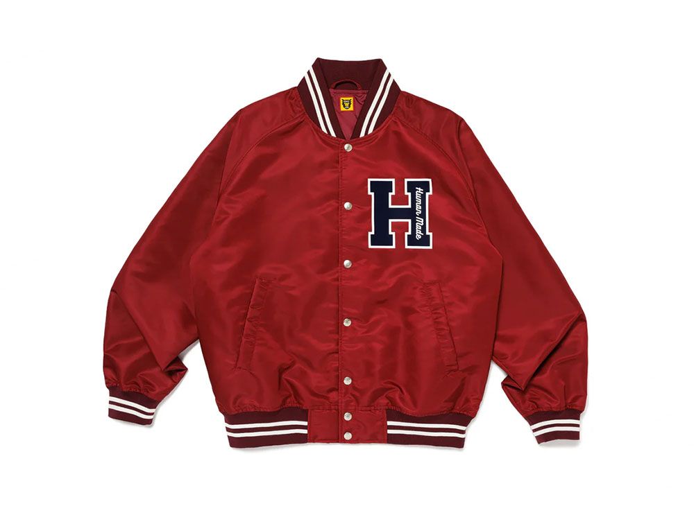 サイズ M HUMAN HARDWARE SATIN JACKET