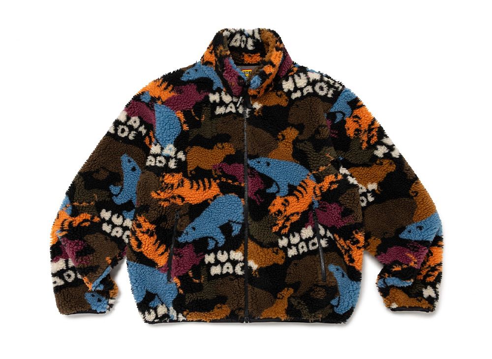 HUMAN MADE Animal Fleece Jacket 