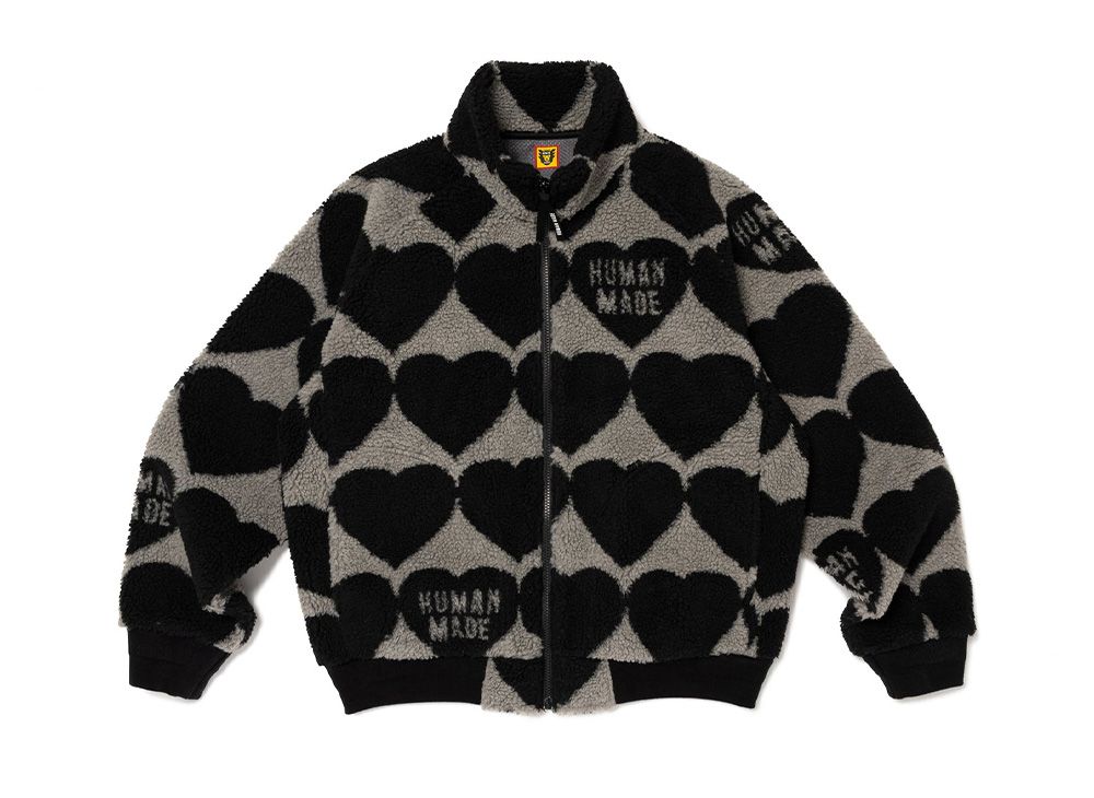 大人気】HUMAN MADE ブラック ハーフジップ本日限定価格（HUMAN