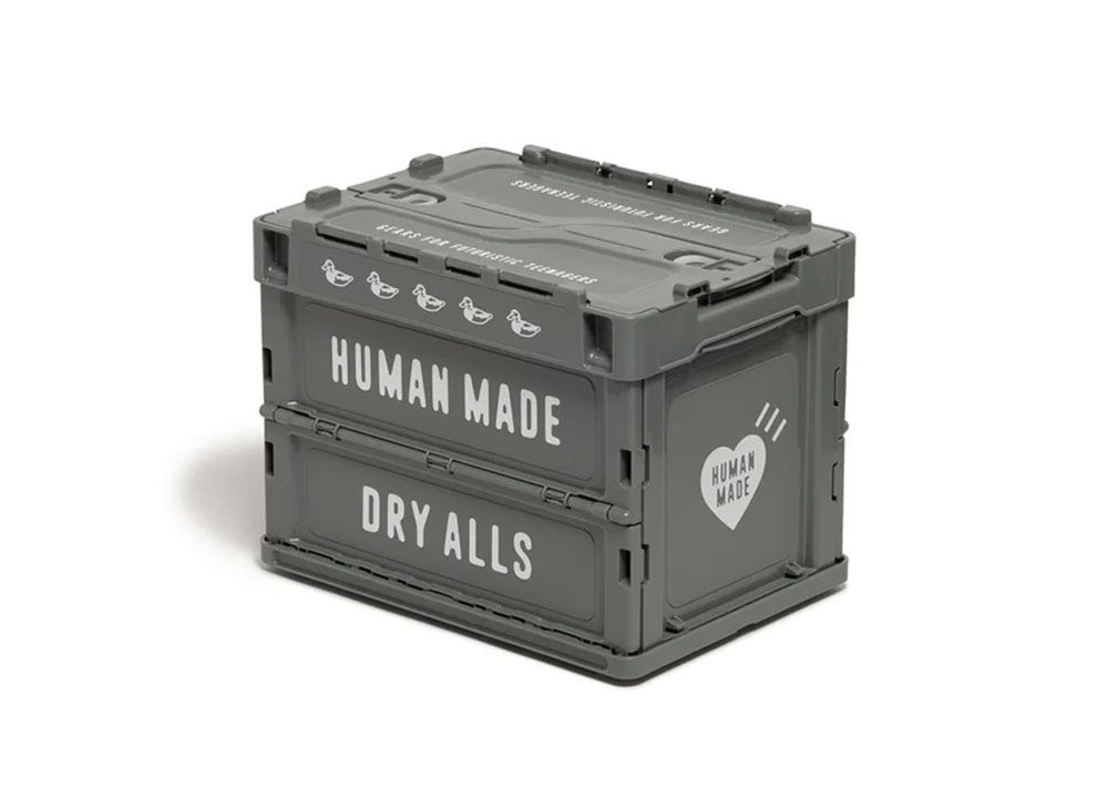 【新品】HUMAN MADE コンテナ 20L GRAY グレー 納品書付き 新品】HUMAN MADE コンテナ 20L GRAY グレー 納品書付き（HUMAN