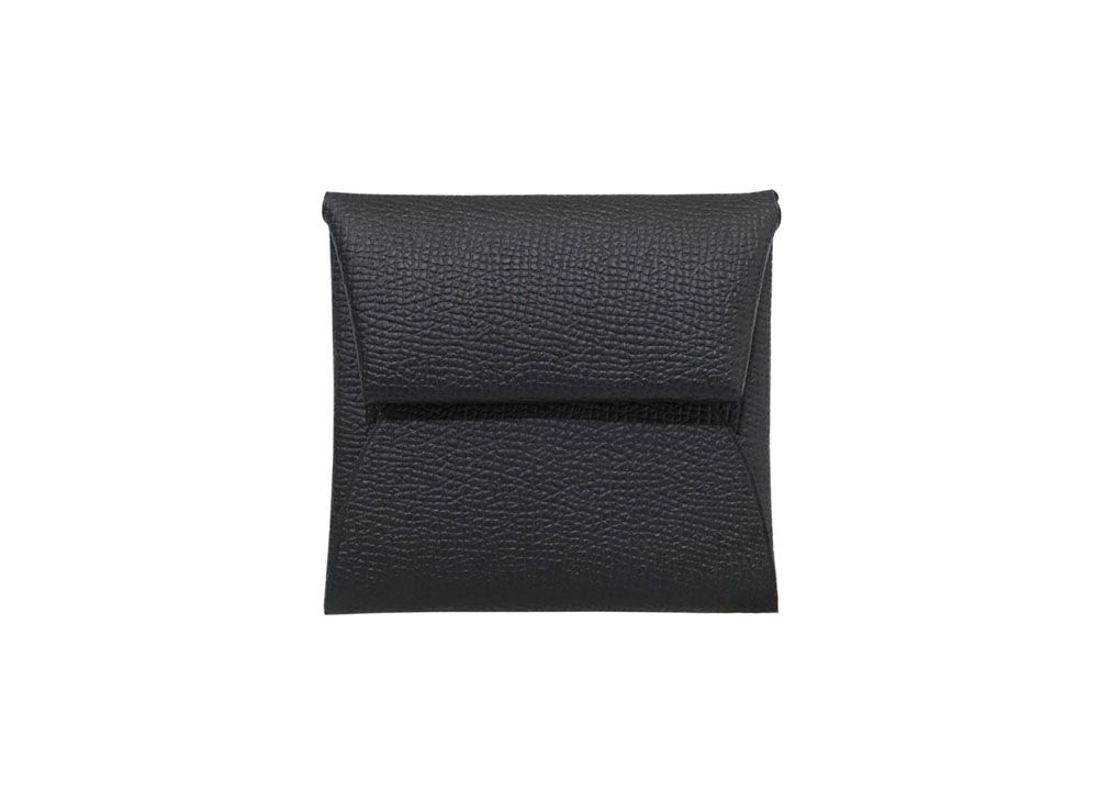 HERMES】バスティア コインケース ヴォーエプソン ノワール ブラック B