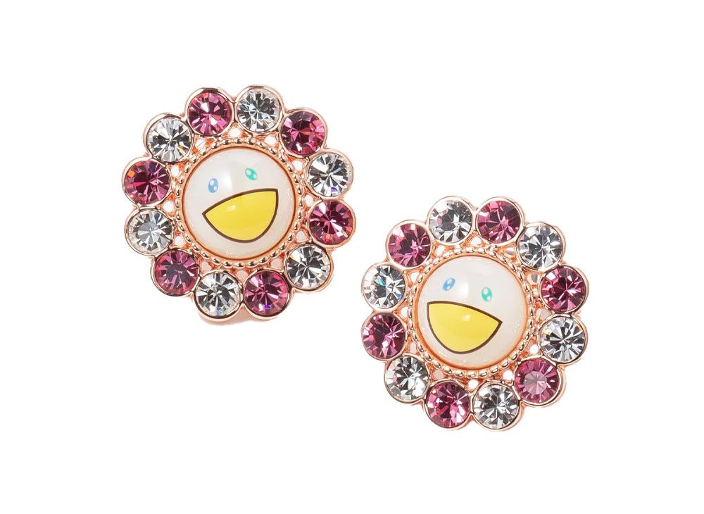 村上隆 x リキュエム フラワー ピアス 