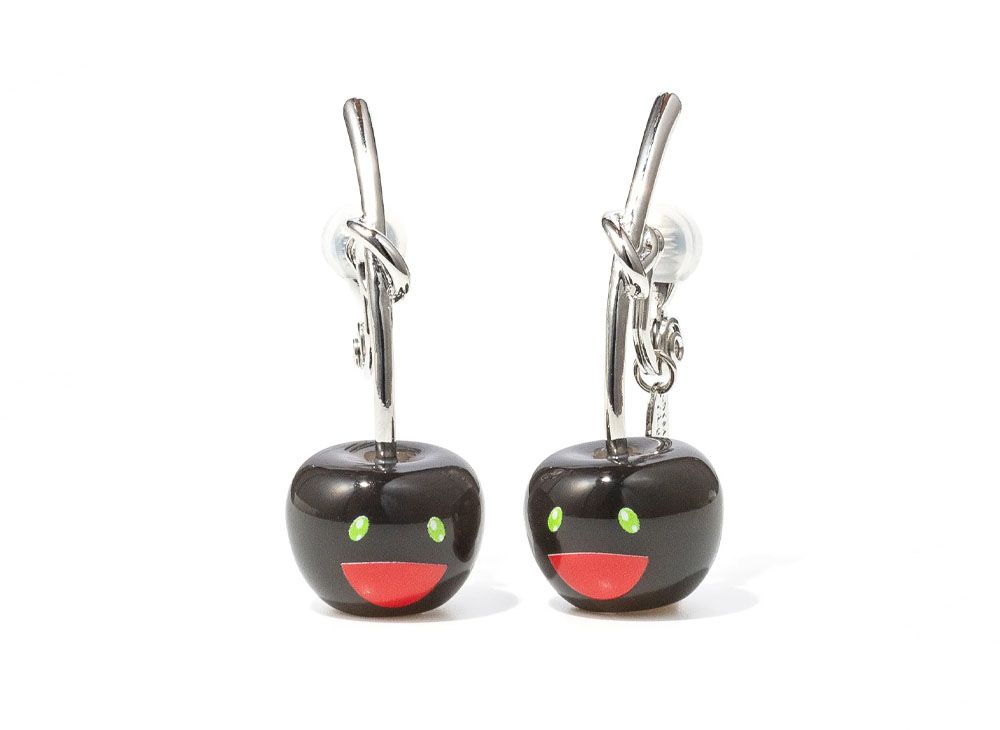Takashi Murakami x Liquem Cherry Earrings 