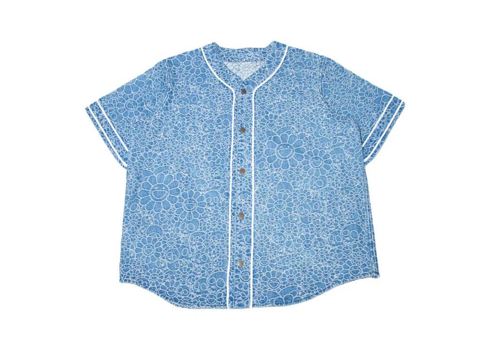 Kapital デニムベースボールシャツ Baseball Shirt 村上隆 Kapital デニムベースボールシャツ Baseball Shirt 村上隆