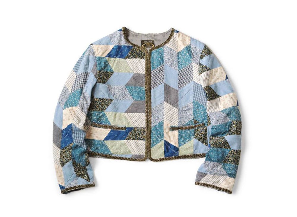 KAPITAL Yabane Quilt Patchwork Chateau Bolero  