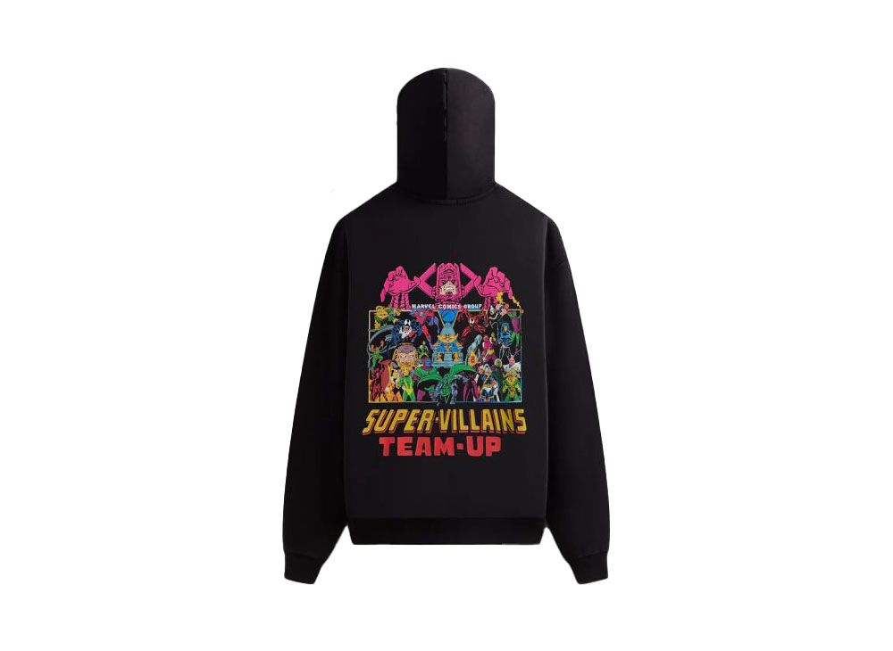 KITH x MARVEL Team Up Vintage Nelson Hoodie 