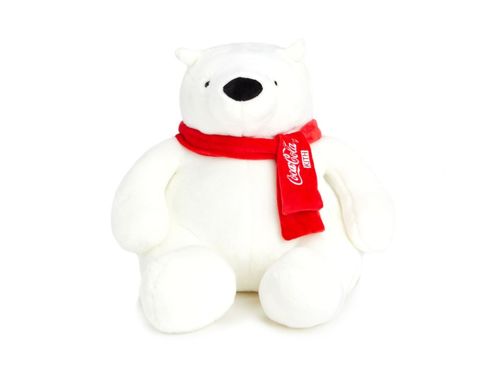 white bear plush toy