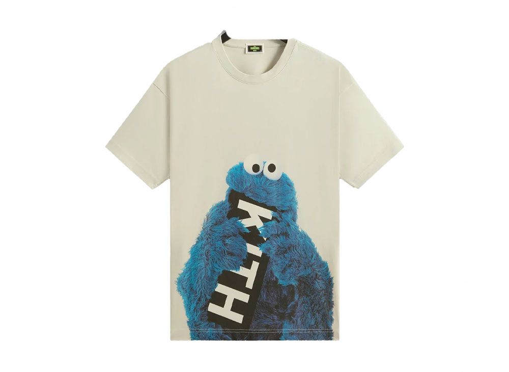 Kith x Sesame Street Cookie Monster Tee 