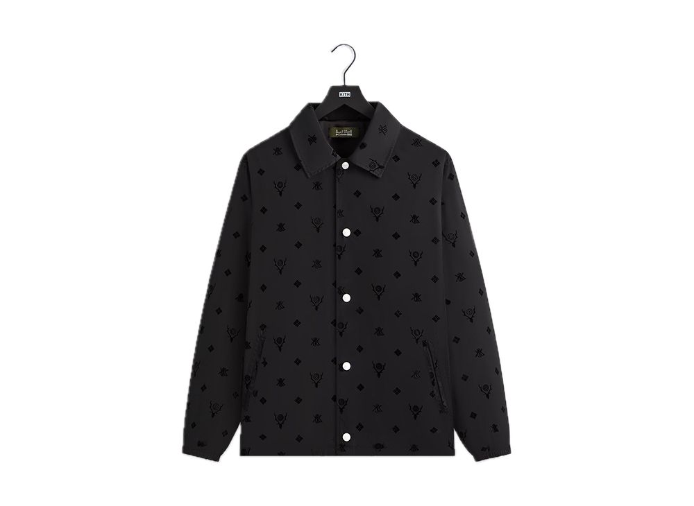 Kith x South2 West8 for Columbia Flocked Monogram Coaches Jacket 