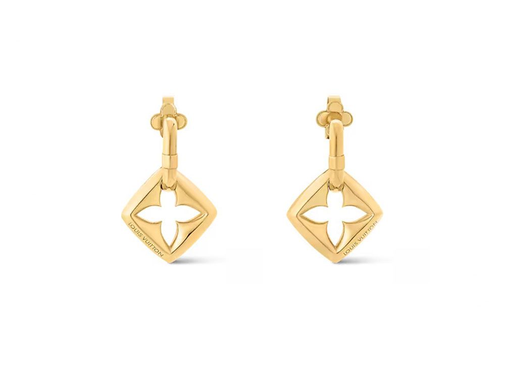 LOUIS VUITTON】LV インスティンクト ピアス ヴィトン LOUIS VUITTON