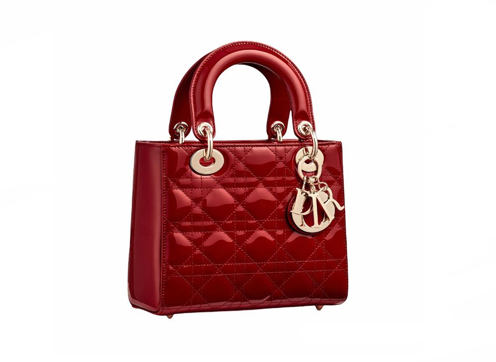 Dior フォンホルダー 赤 チェリーレッド 《DIOR 》LADY DIOR フォン