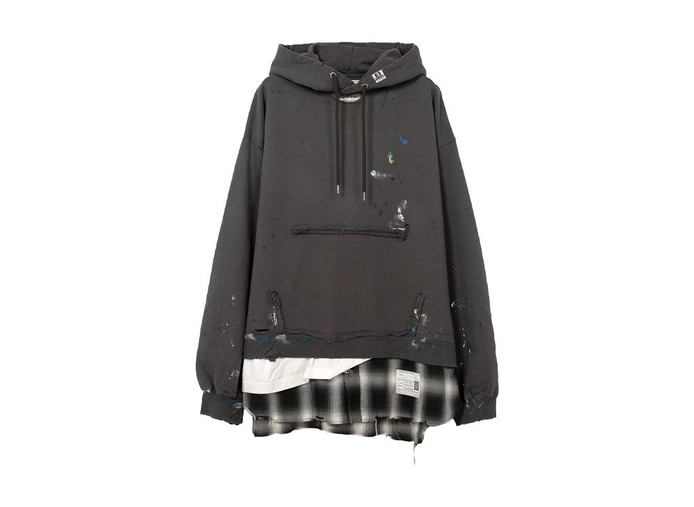 MIHARA YASUHIRO Triple Layered Hoodie
