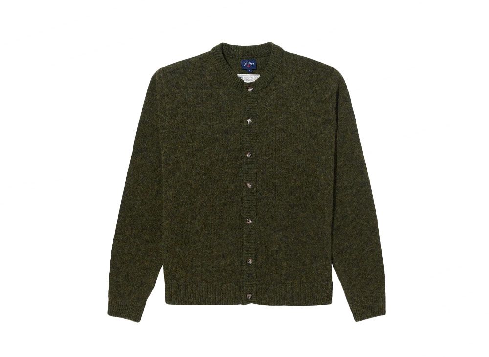 Noah Shetland Cardigan Pine Shadow ノア
