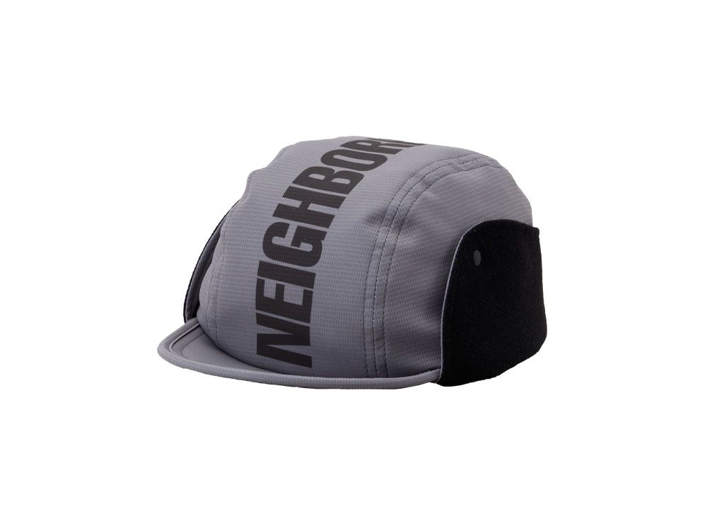 NEIGHBORHOOD x Velo Spica . Flap Cap 黒（NH X VELO SPICA