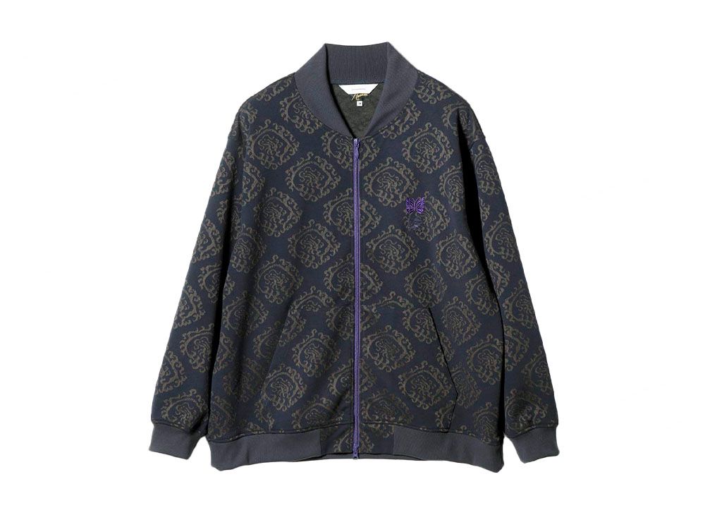 NEEDLES x Sasquatchfabrix. Zipped Sweat Jacket Curled Up Dragon 