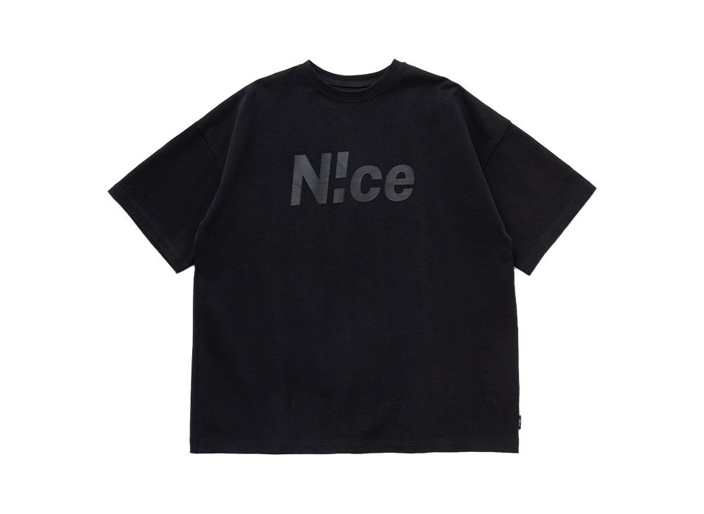 トップス N!ce basic tee 新品N!ce basic tee ナイスショップ グレー N ce basic tee Grey gray