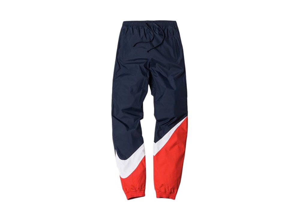 正規品 KITH × NIKE キス ビッグスウーシュパンツ ネイビー KITH×ナイキ×NBA「ニューヨーク・ニックス」グラデスウッシュの