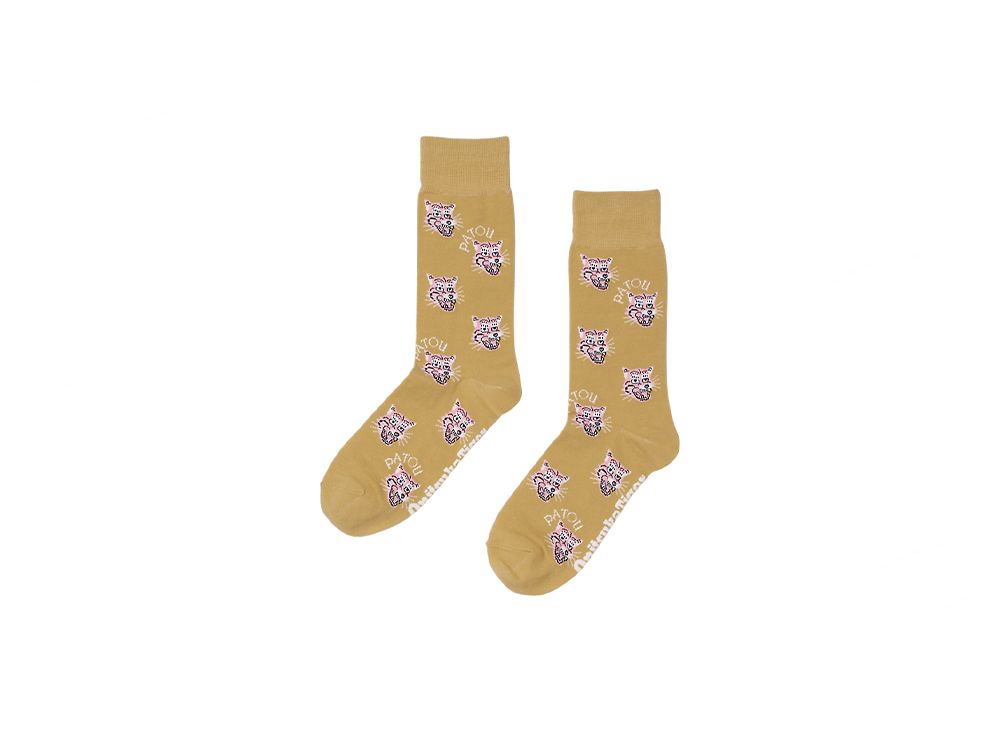 patou onitsukatiger　靴下　ソックス　フリル　ブラックM patou onitsukatiger靴下ソックスフリルブラックM
