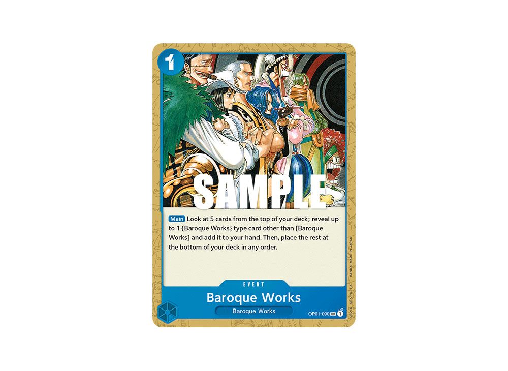 Baroque Works UC [OP01-090] [EN](Booster Pack 