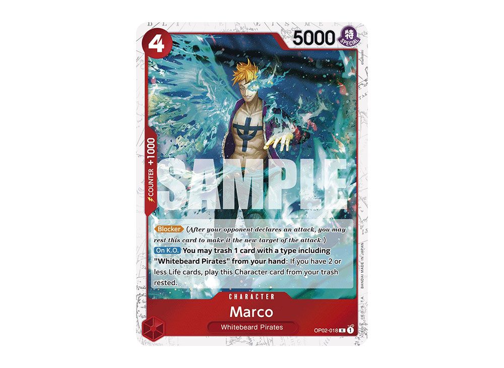 Marco R : Pirate Flag Foil [OP02-018] [EN](Premium Booster 